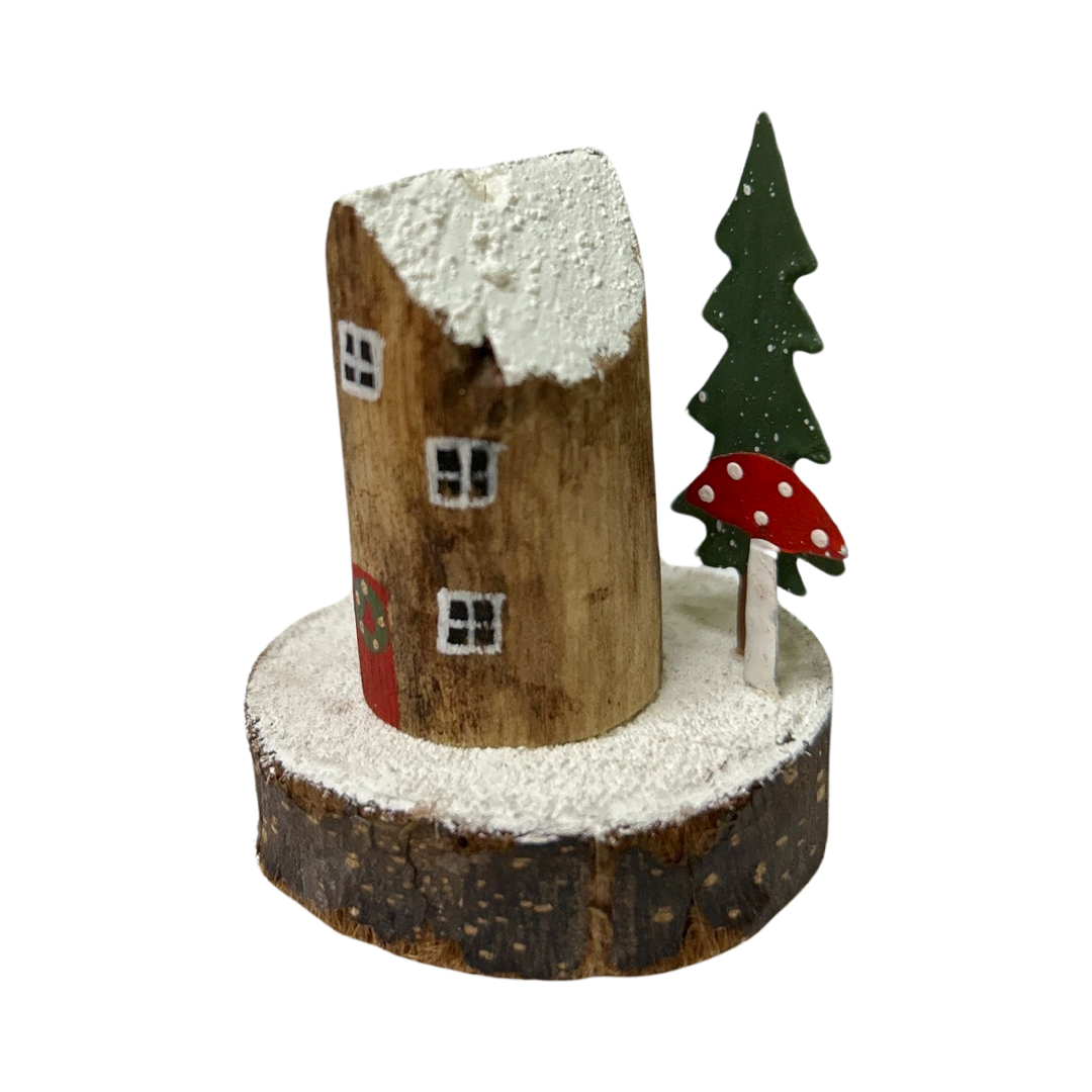 Winter Fairy house ornament