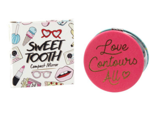 Love contours all compact mirror. Sweet tooth