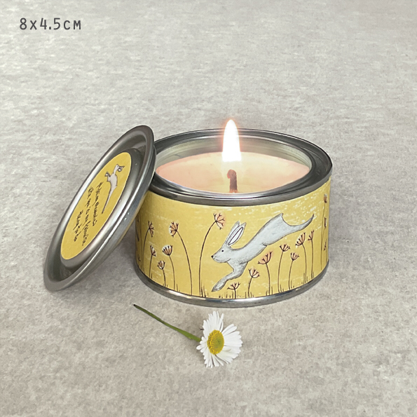 Making memories with you is my favourite thing to do, tinned candle by east of india