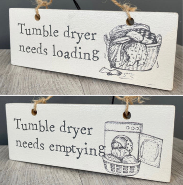 Double sided house work signs by Angelic Hen