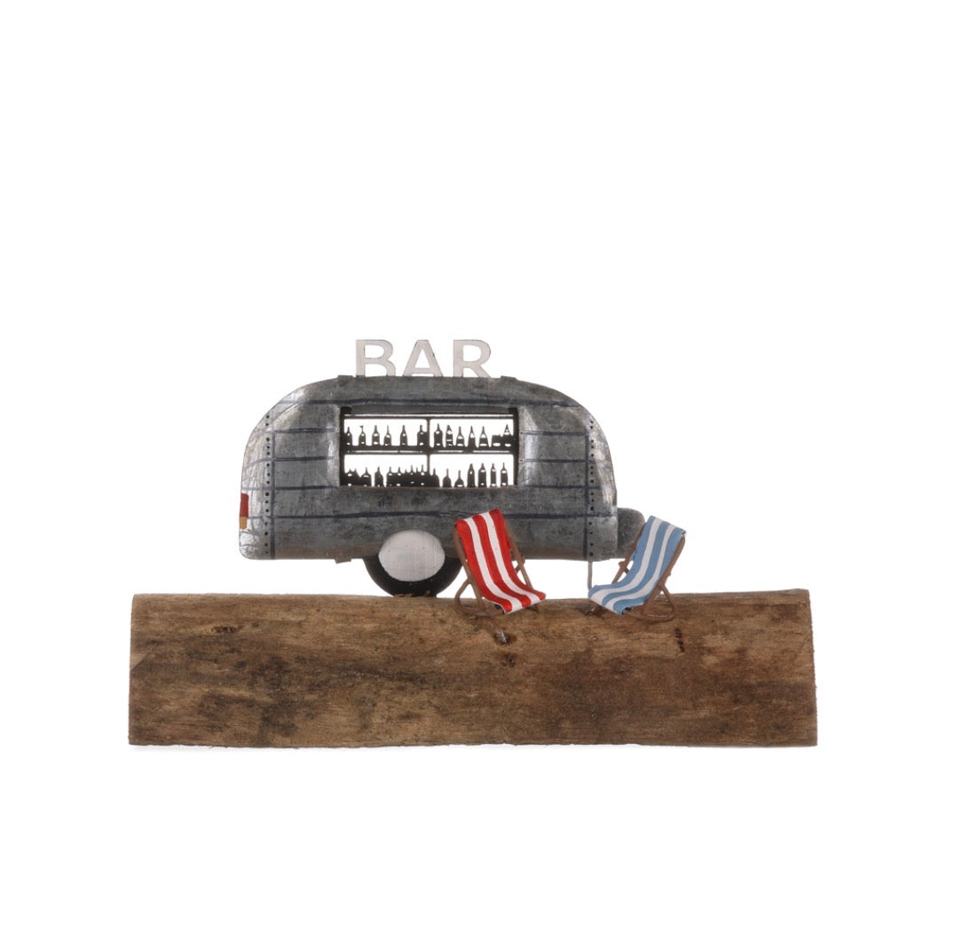 Chillax Bar Scene. Caravan ornament