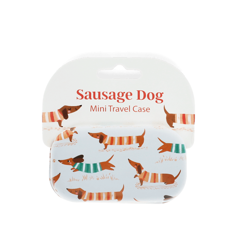 Sausage Dog mini travel case