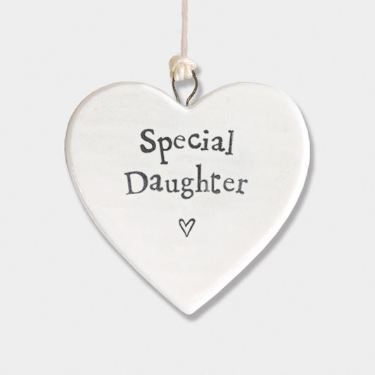Special daughter small ceramic heart by East of India