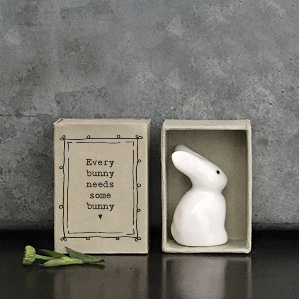 Little bunny match box ceramic By East of india. Every bunny needs some bunny