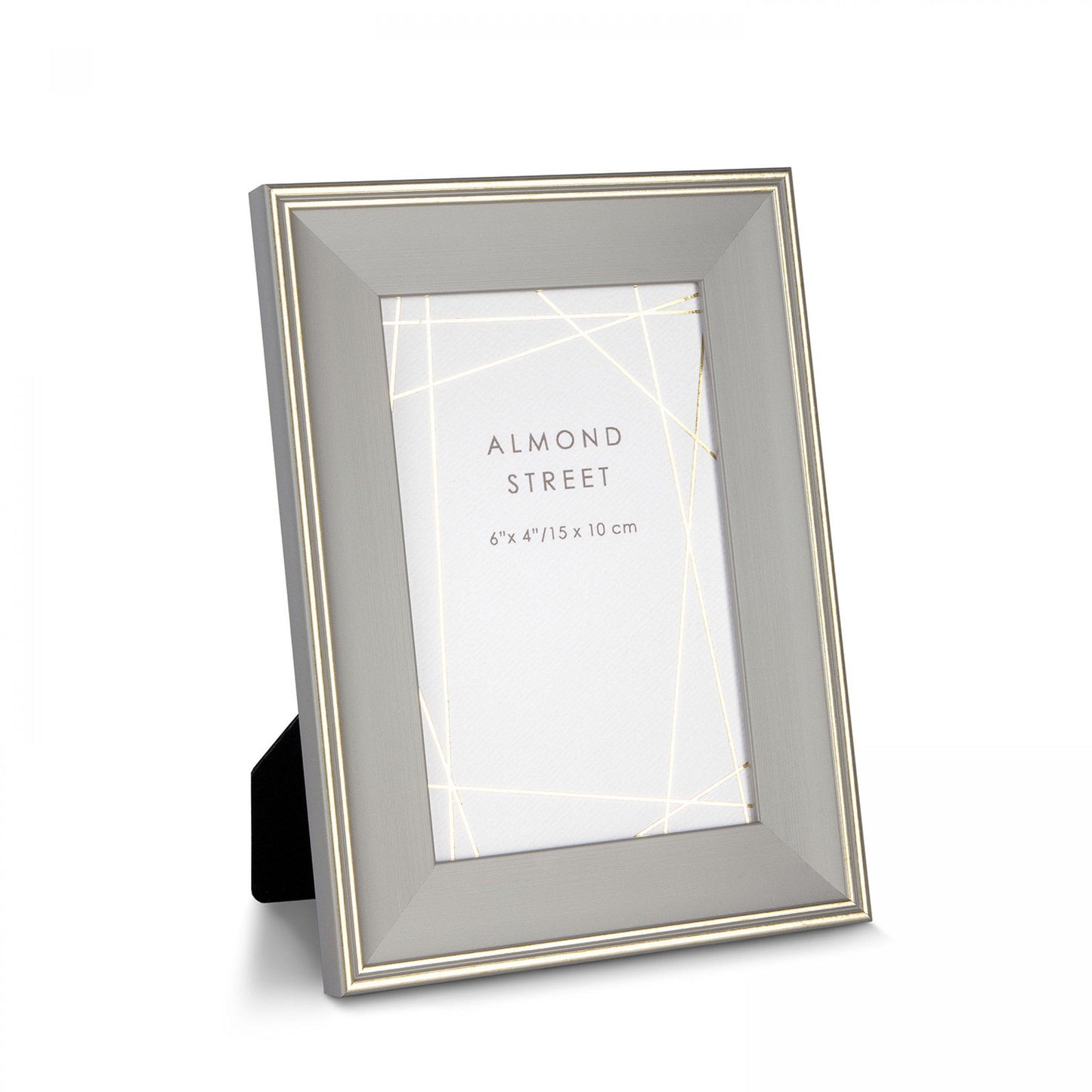 Kingston grey & gold photo frame