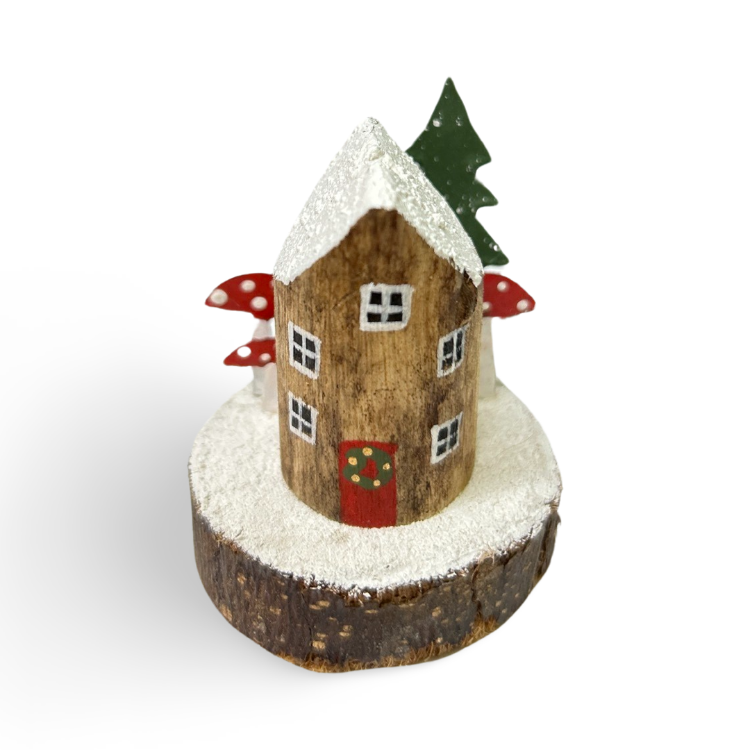 Winter Fairy house ornament