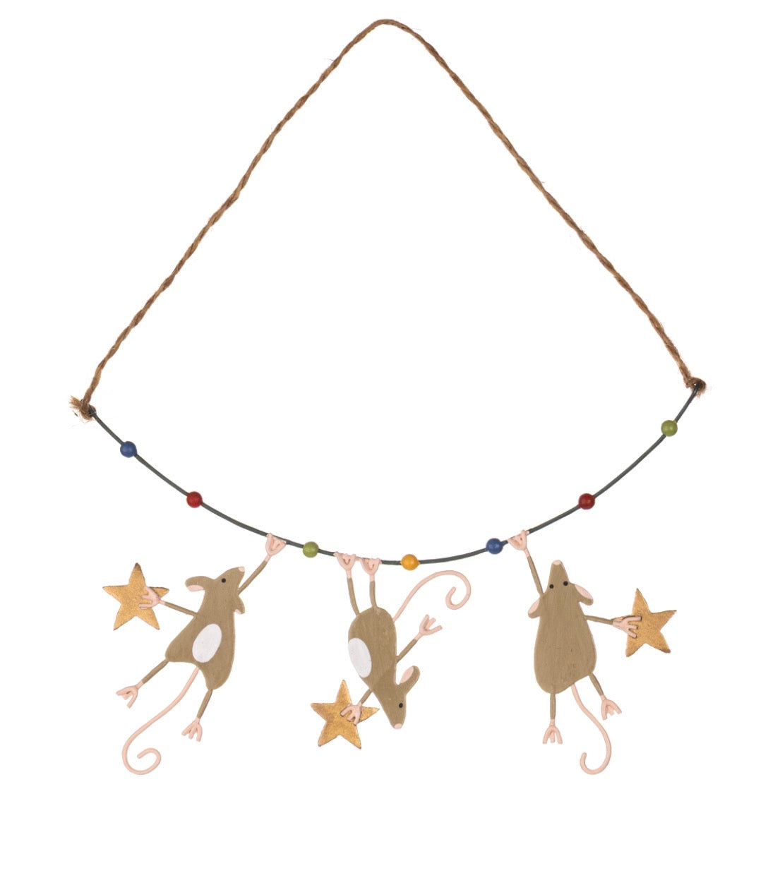 Mice Just Hanging About. Christmas decoration by Shoeless Joe