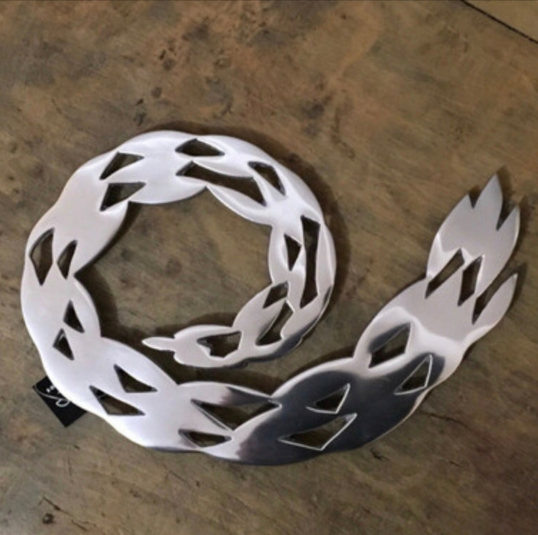 Swirl of fish trivet kitchen stand by Shoeless Joe