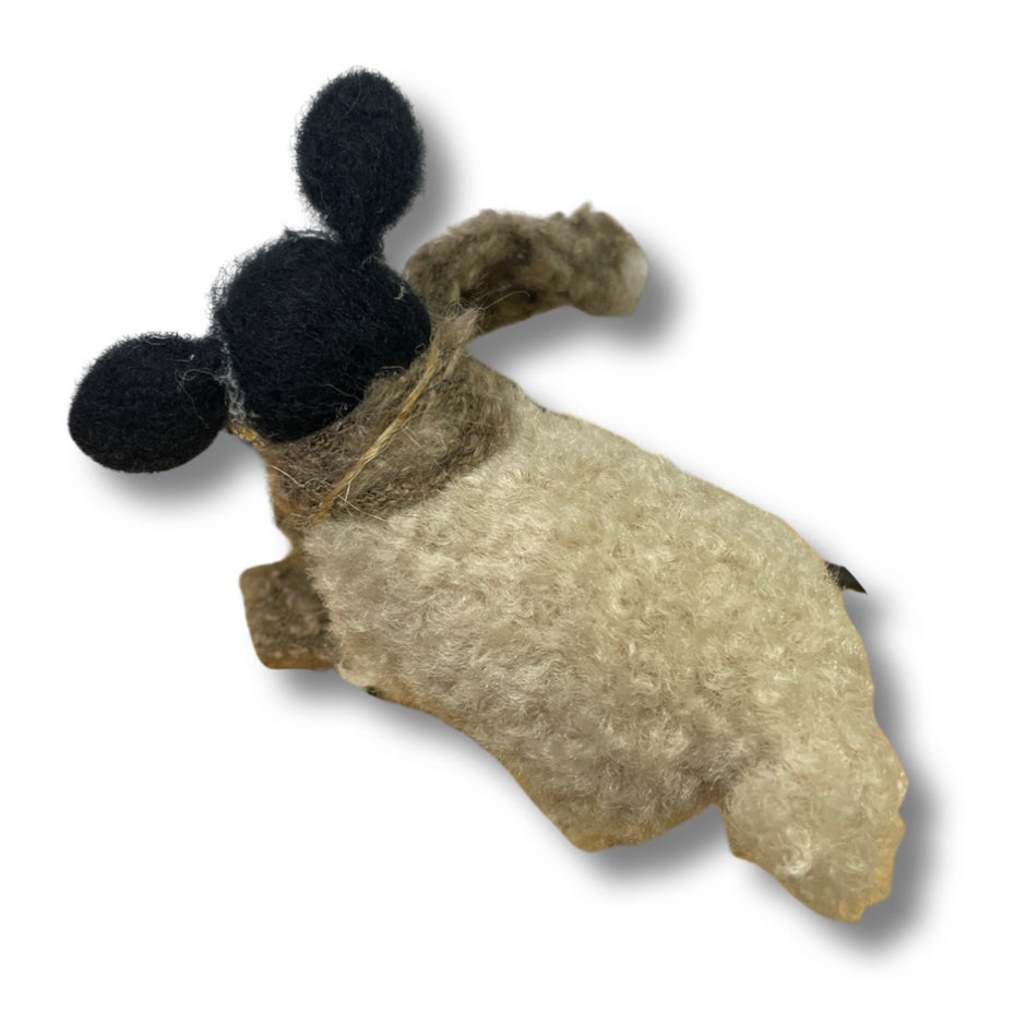 Black face woolly sheep ornament by Shoeless Joe