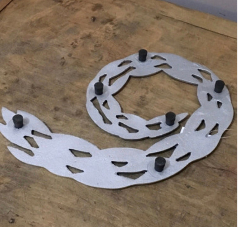 Swirl of fish trivet kitchen stand by Shoeless Joe