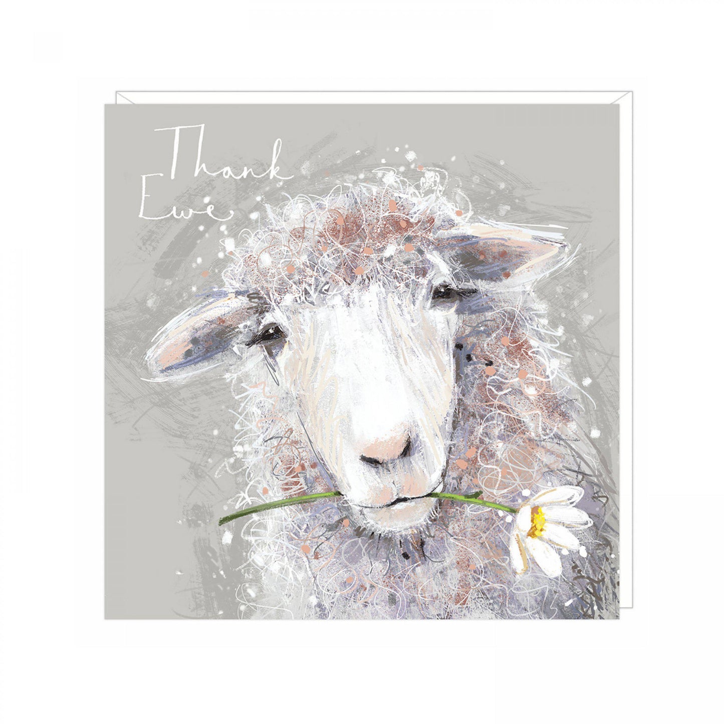 Thank ewe- thank you card