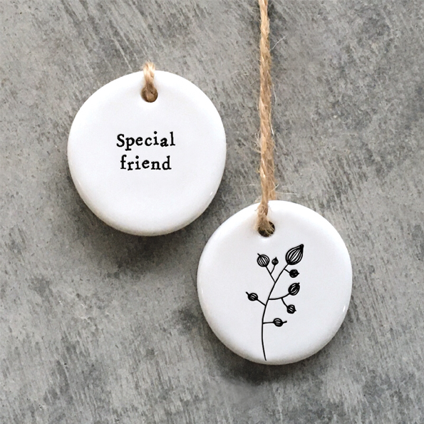 Special friend small floral token by East of India