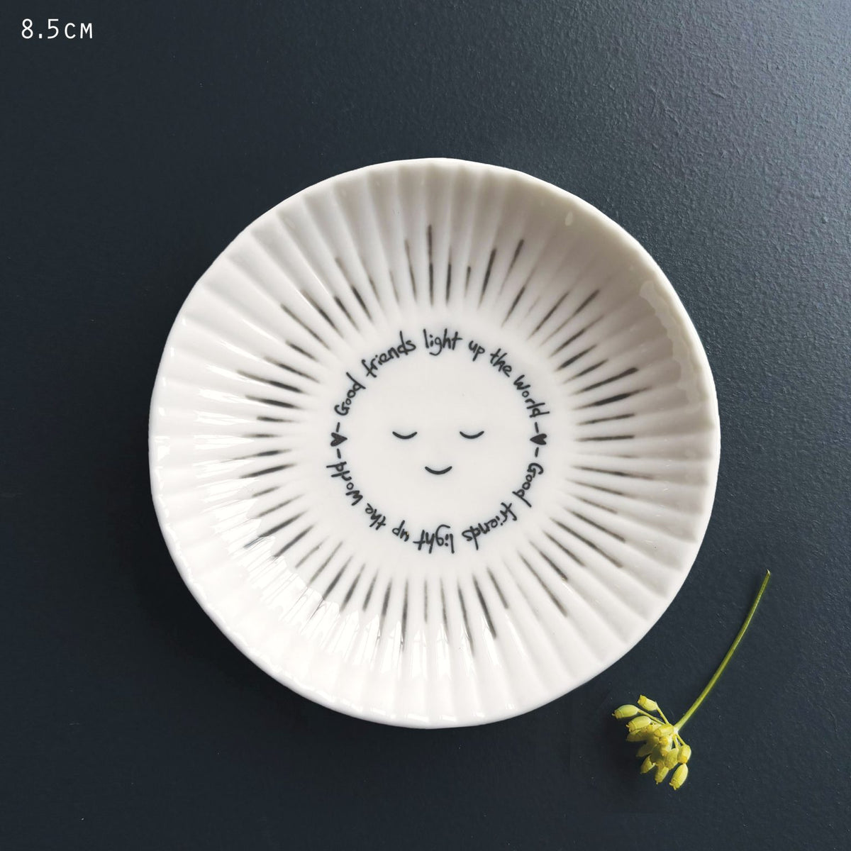 Sun trinket dish-Good friend light up the world