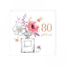 80th Birthday card- just for you