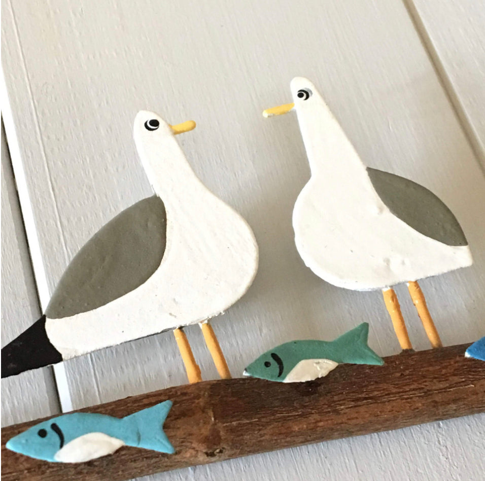 Summer loving seagulls hanger by Shoeless Joe