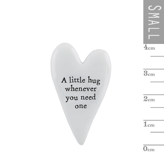 Tiny heart token- a little hug whenever you need one