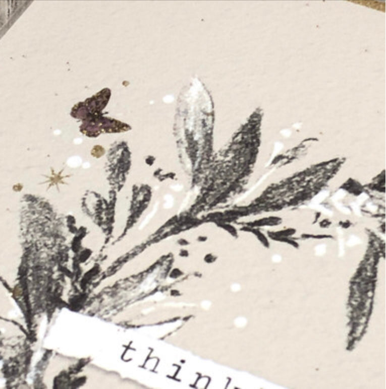 Thinking of you wreath card by art beat