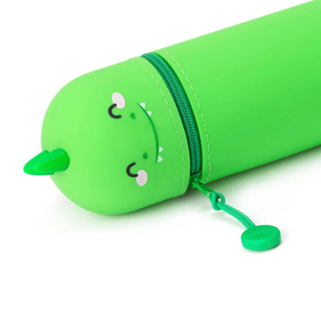 Dinosaur 2 in 1 silicone pencil case by Legami milano