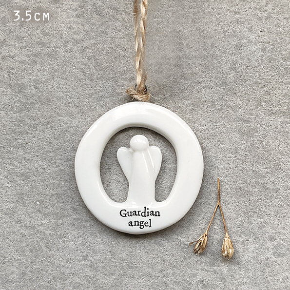 Guardian angel, small hanging keepsake by East of India