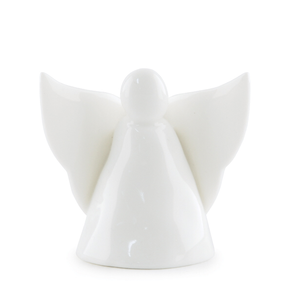 Ceramic angel candle holder