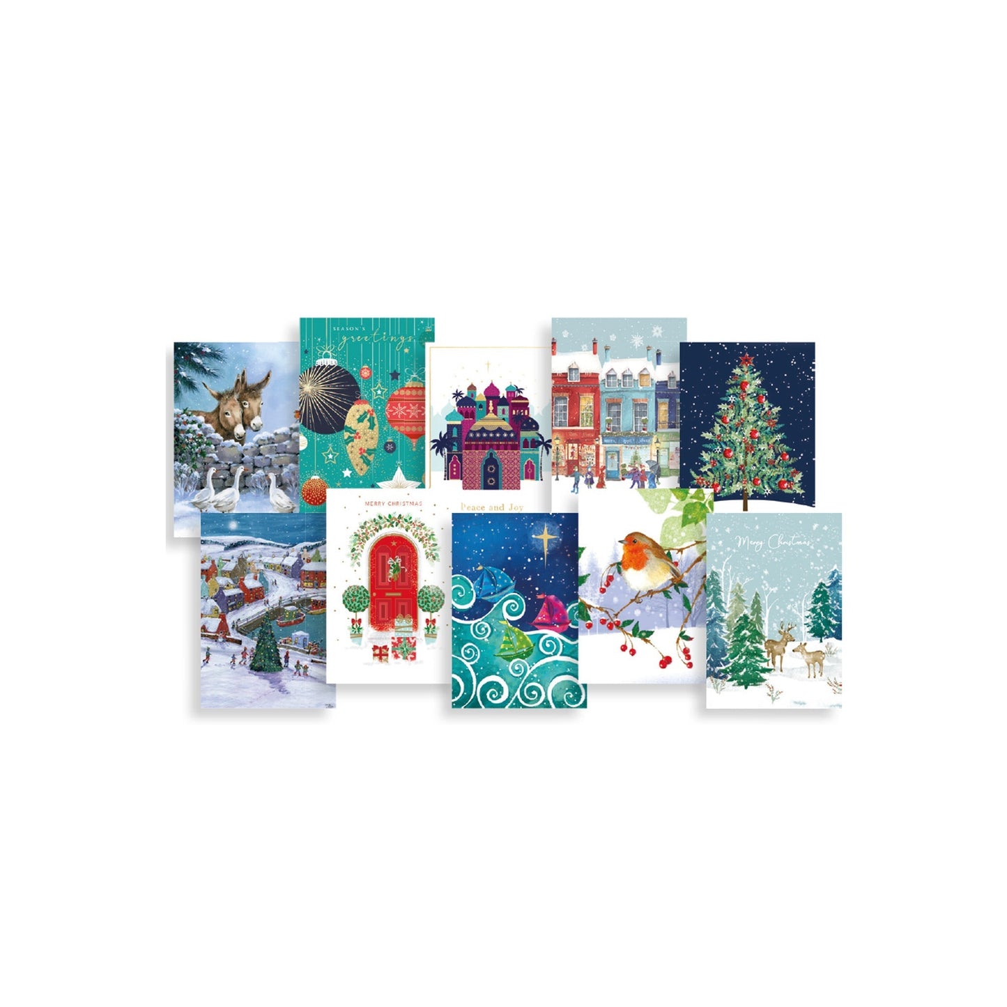Lifeboat Christmas cards variety pack