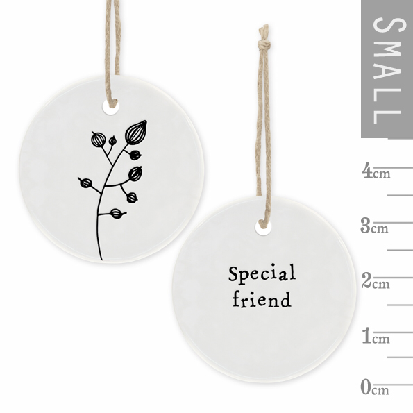 Special friend small floral token by East of India
