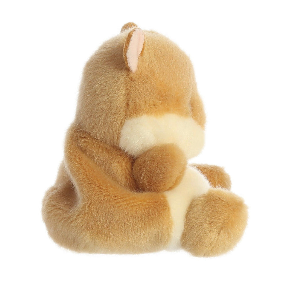 Palm Pals Happy Hamster Soft Toy