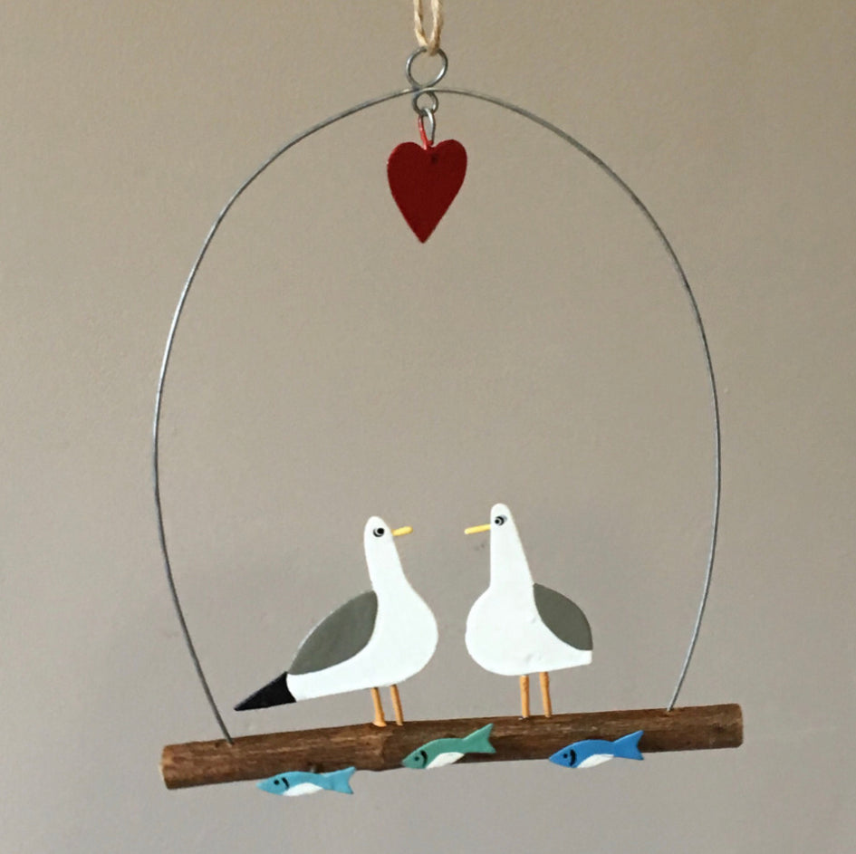 Summer loving seagulls hanger by Shoeless Joe