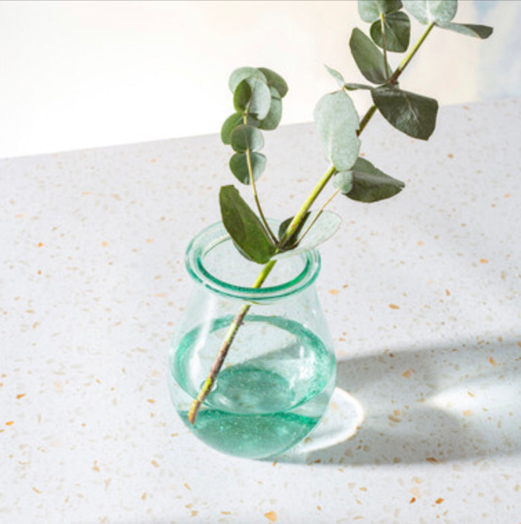 Anika recylced glass vase