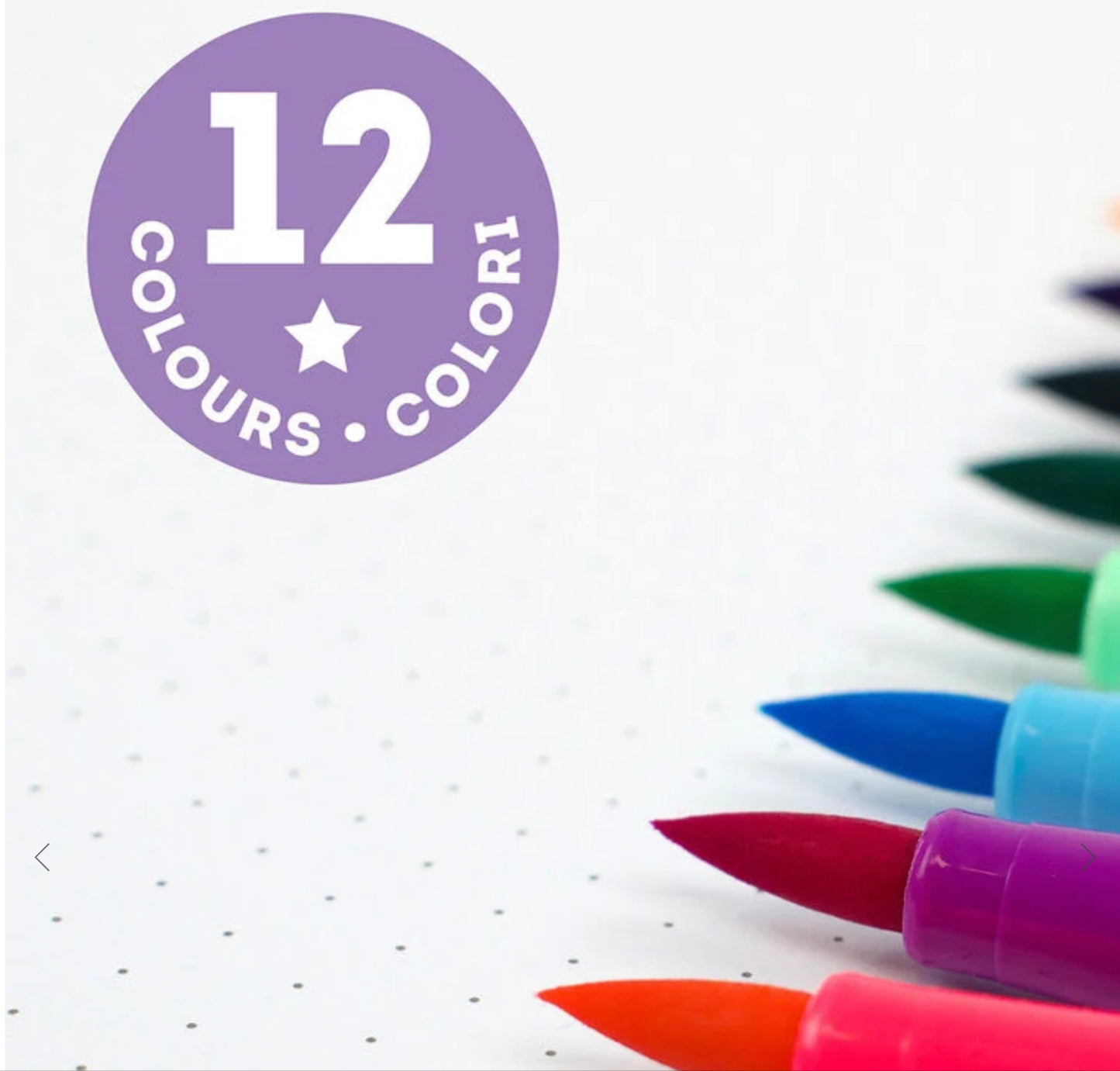 Brush Markers set of pens by Legami