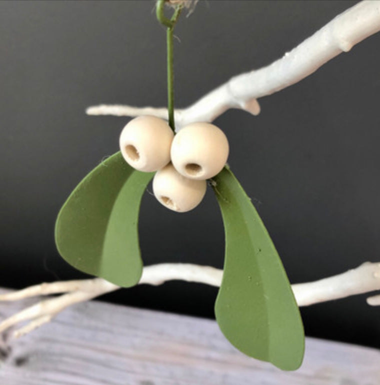 Mistletoe hanging decoration by Shoeless Joe