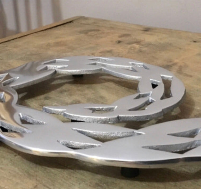 Swirl of fish trivet kitchen stand by Shoeless Joe