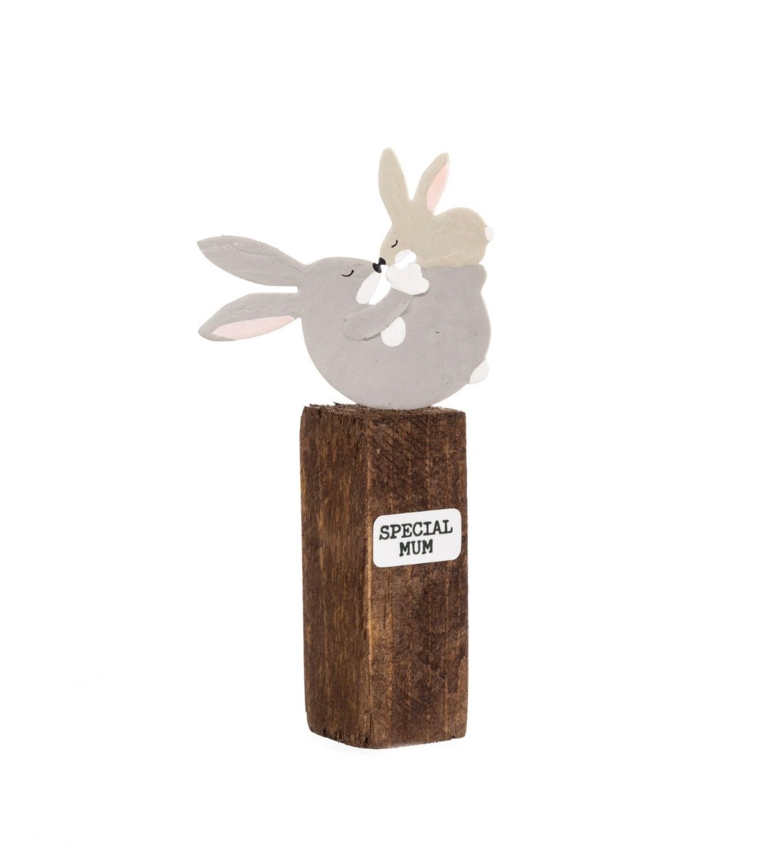 Special Mum bunny ornament by shoeless joe