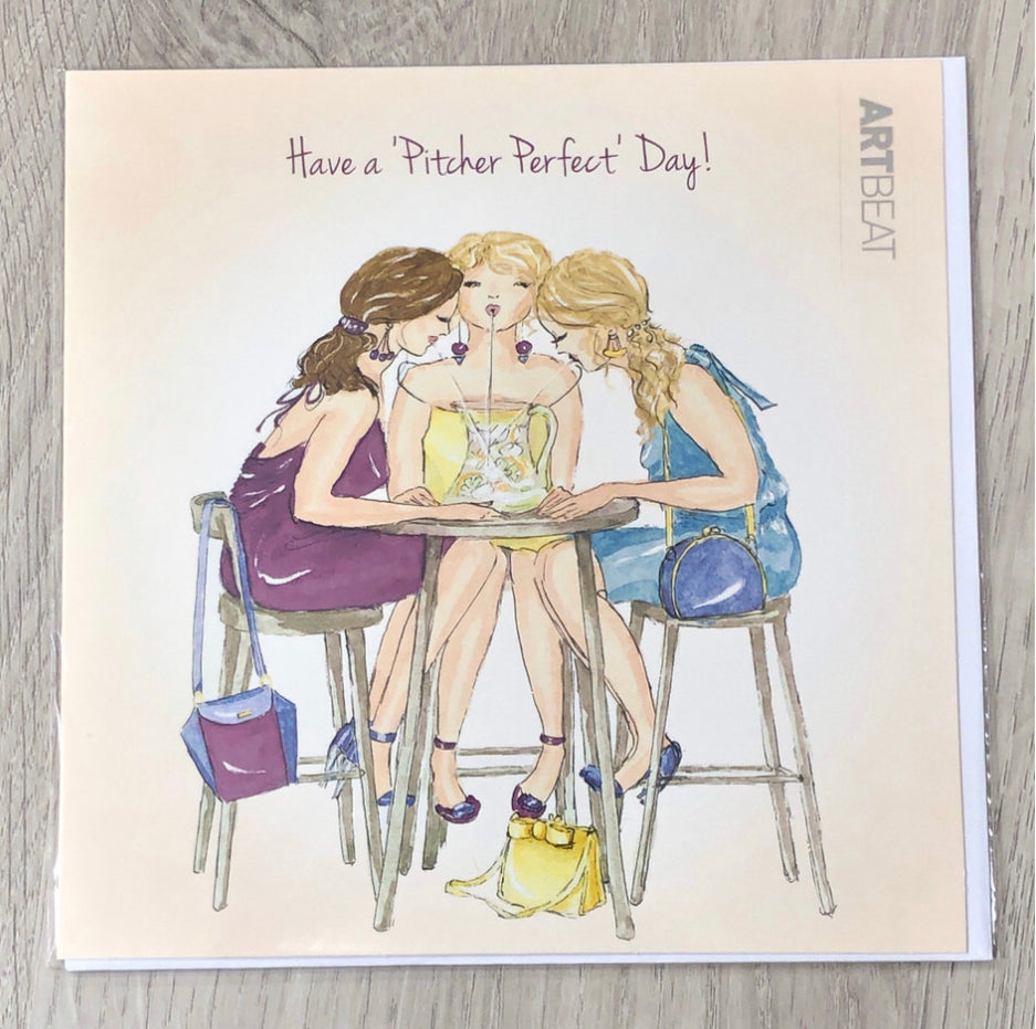 Birthday card- Have a pitcher perfect day!