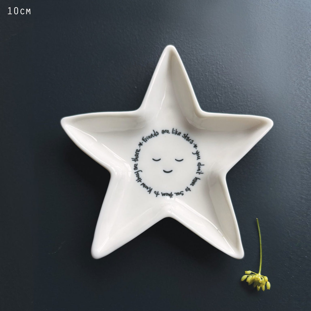 Star trinket dish-Friends are like stars you dont have to see them to know they are there.