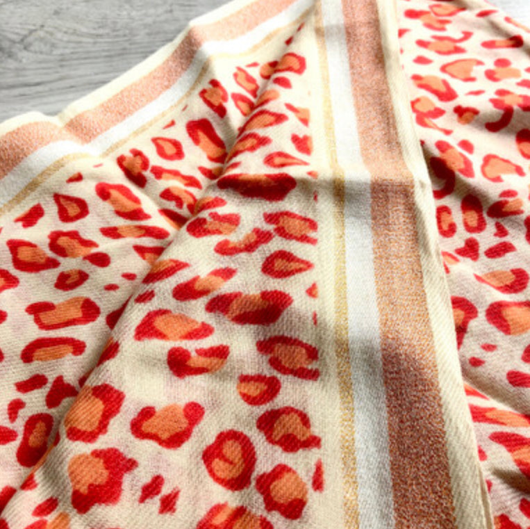 Leopard print scarf by piece of mind