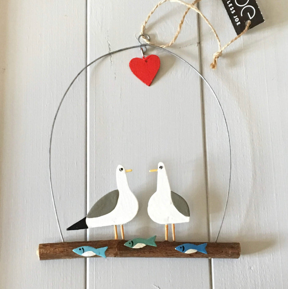 Summer loving seagulls hanger by Shoeless Joe