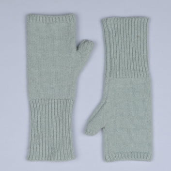 Fingerless gloves/ sleeves- duck egg green