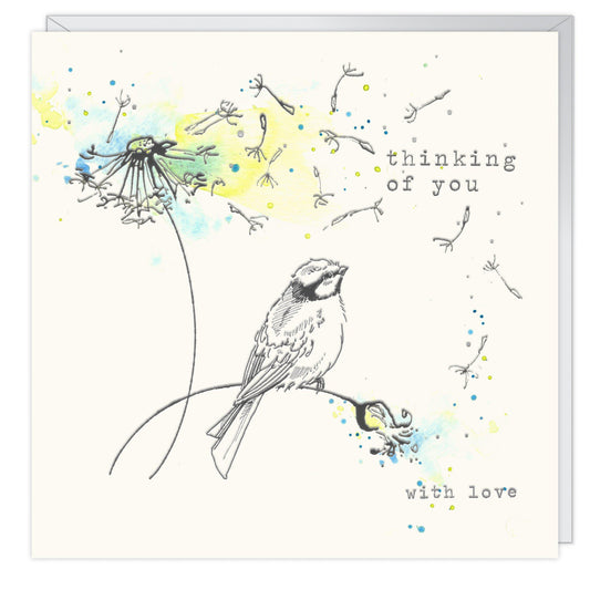 With love Sympathy card by art beat