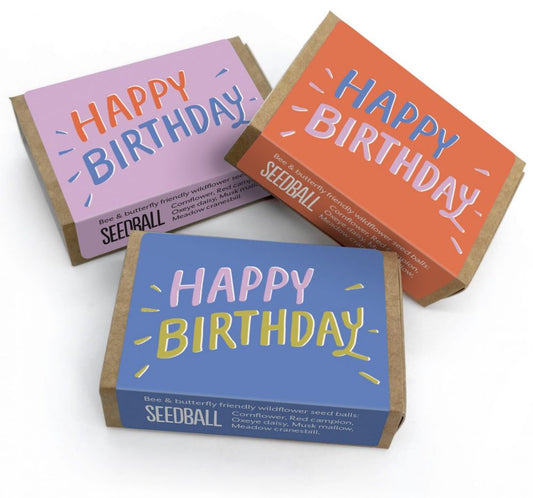 Happy Birthday Seedball match box