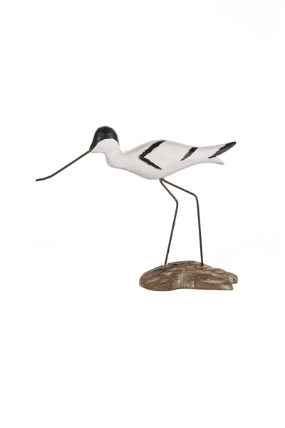 Avocet shore bird ornament
