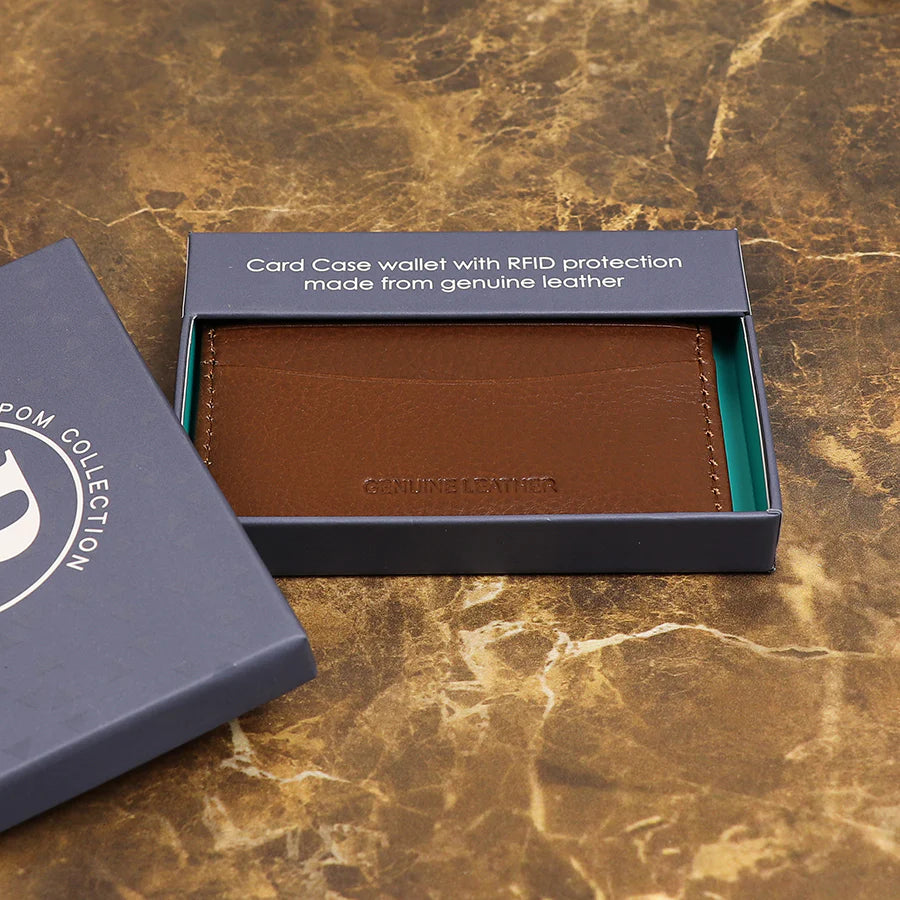 Brown Leather Card Holder