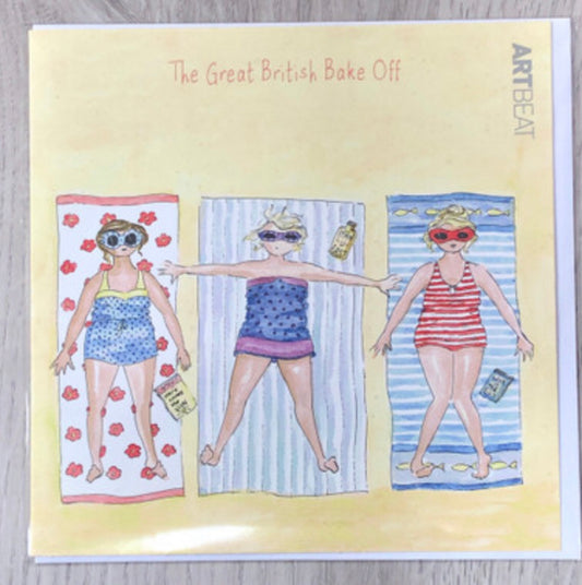 Card- The great British Bake off.