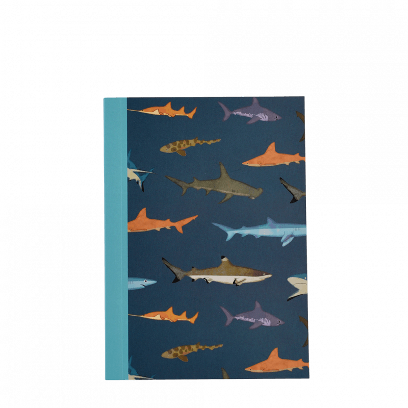 Sharks A6 notebook