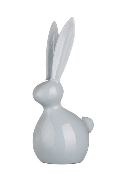 Sky blue Majestic Bunny ornament