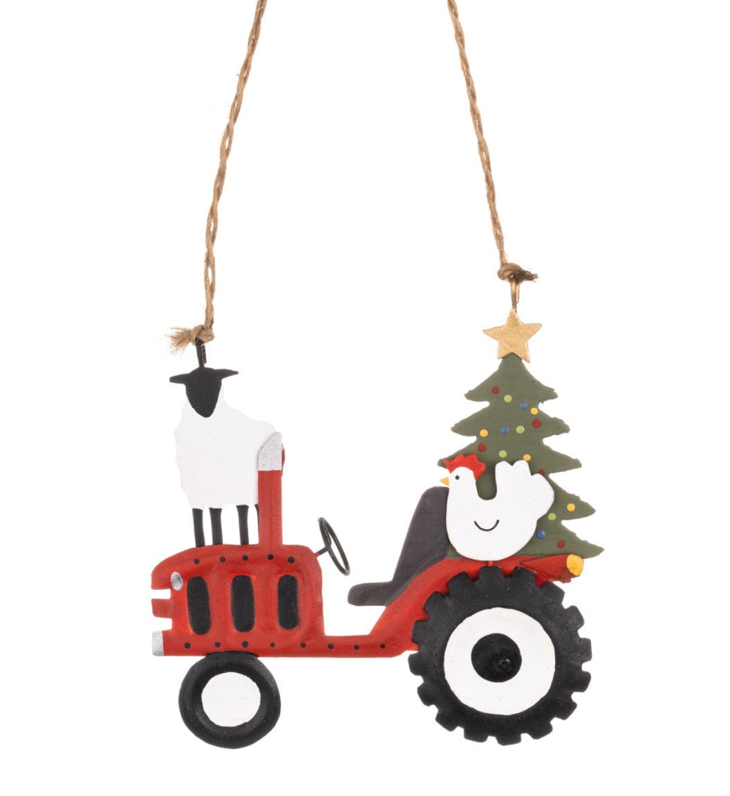 Farmyard Frolics Hanging Christmas decoration