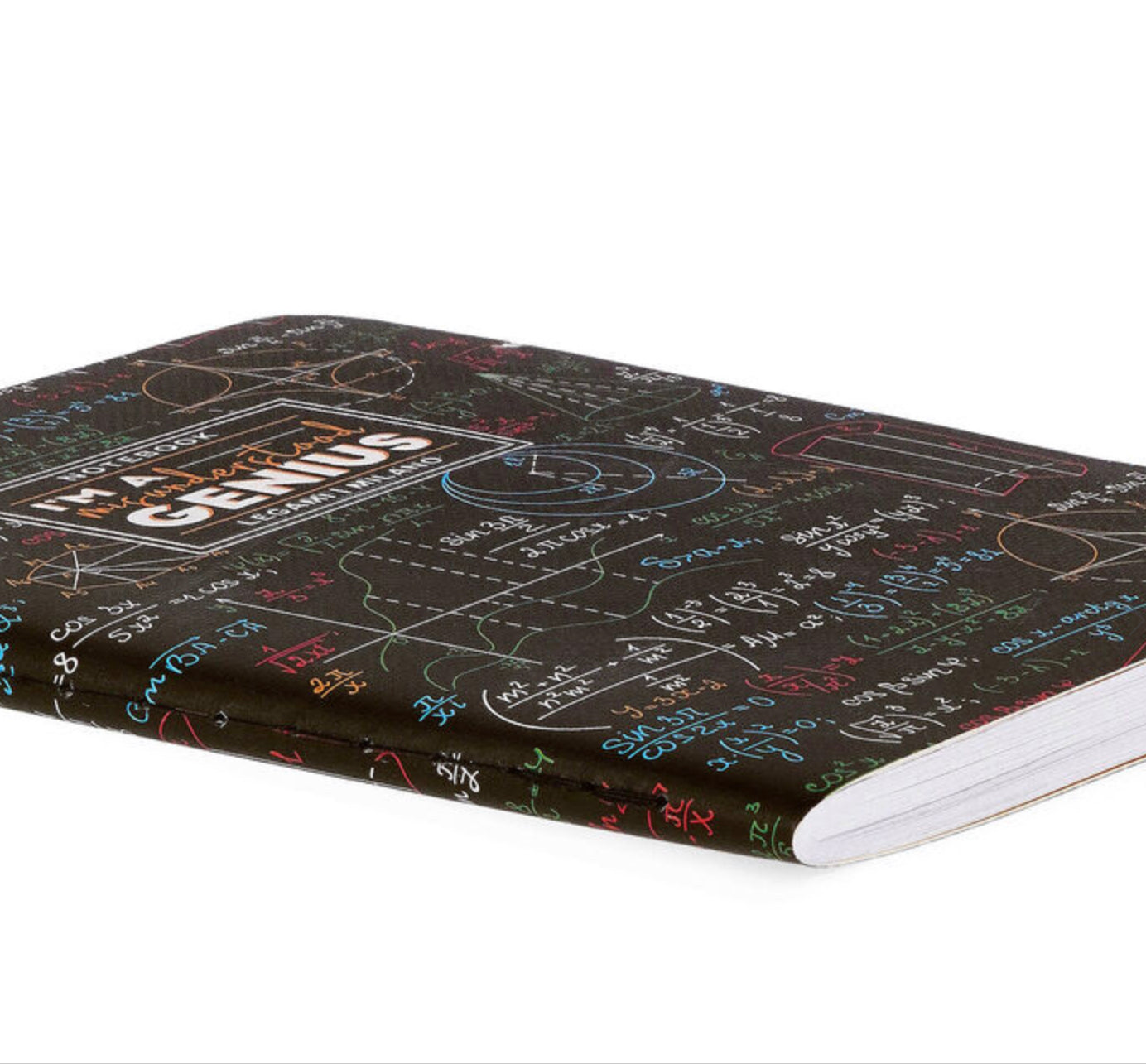 Genius lined note book A6