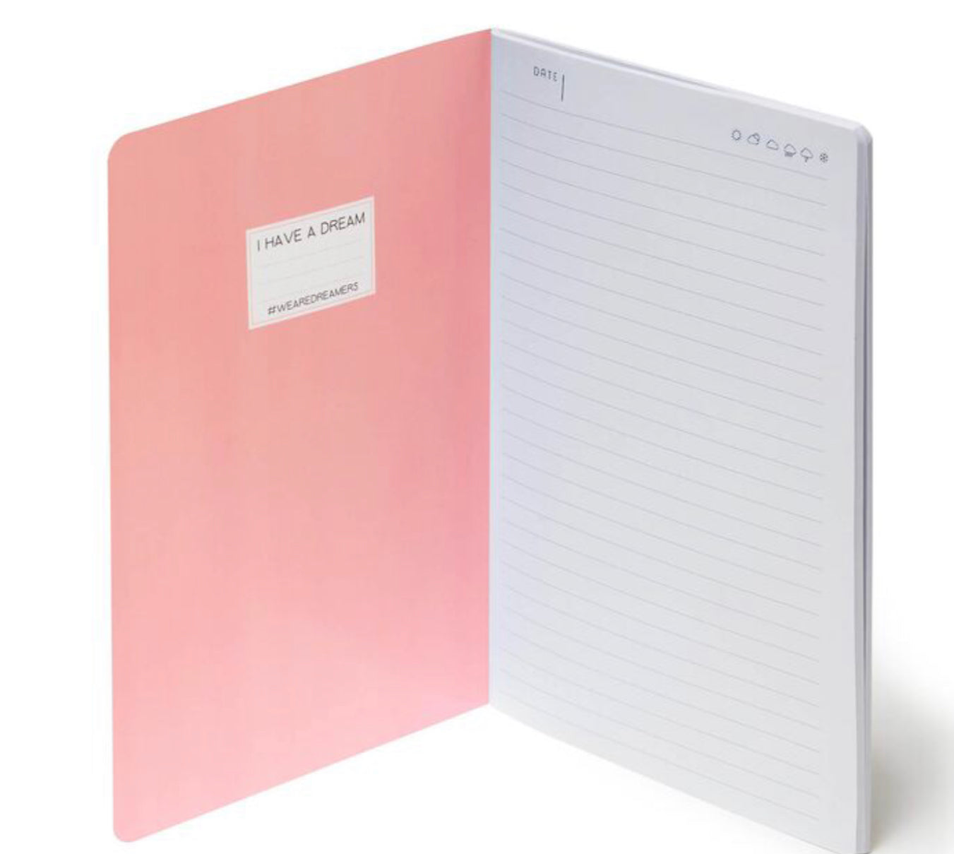 A5 panda notepad by Legami