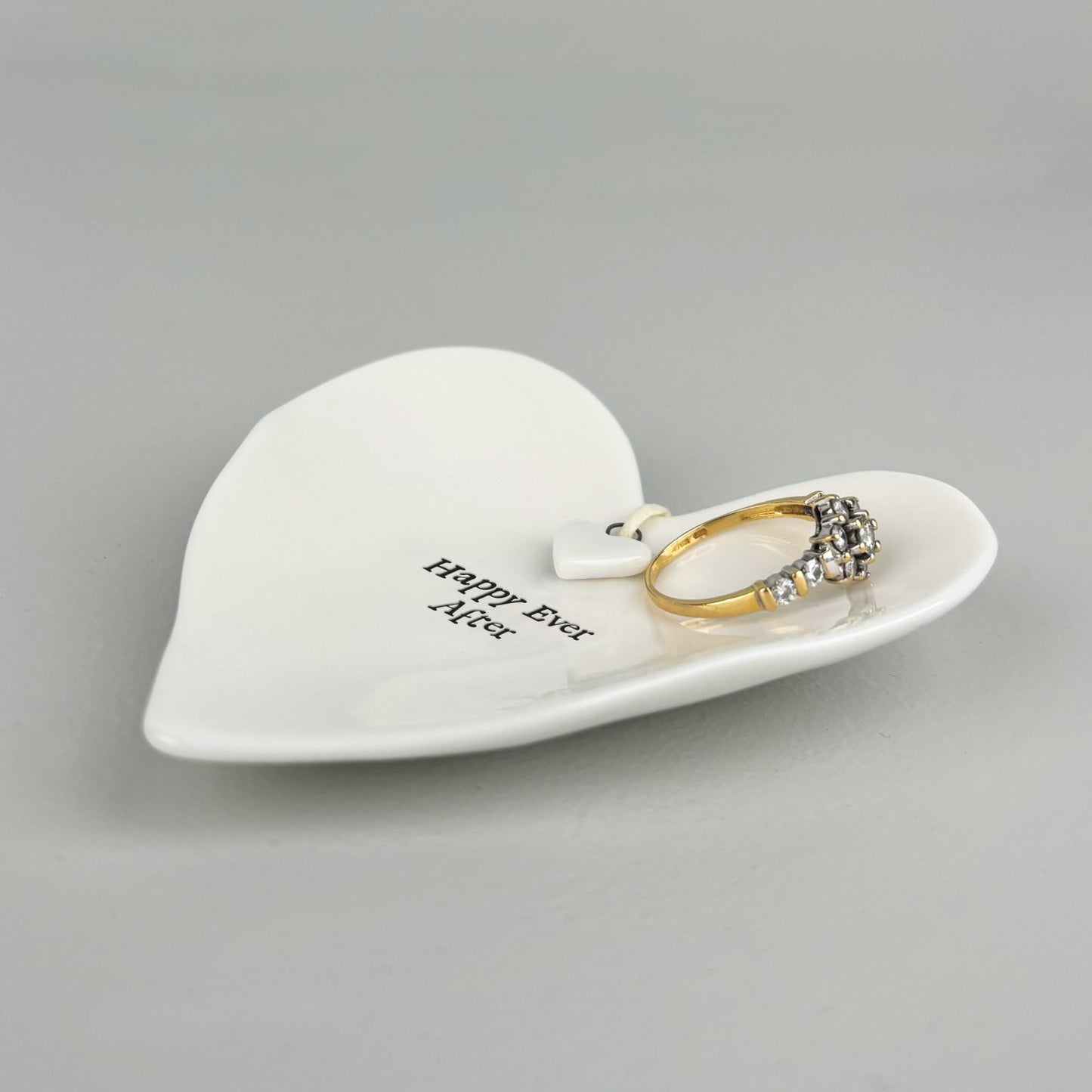 Happy ever after ceramc ring dish