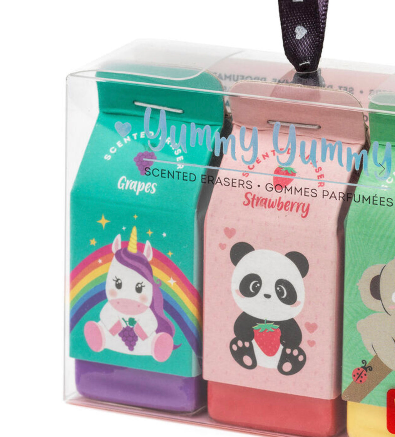 Yummy yummy scented erasers by Legami Milano